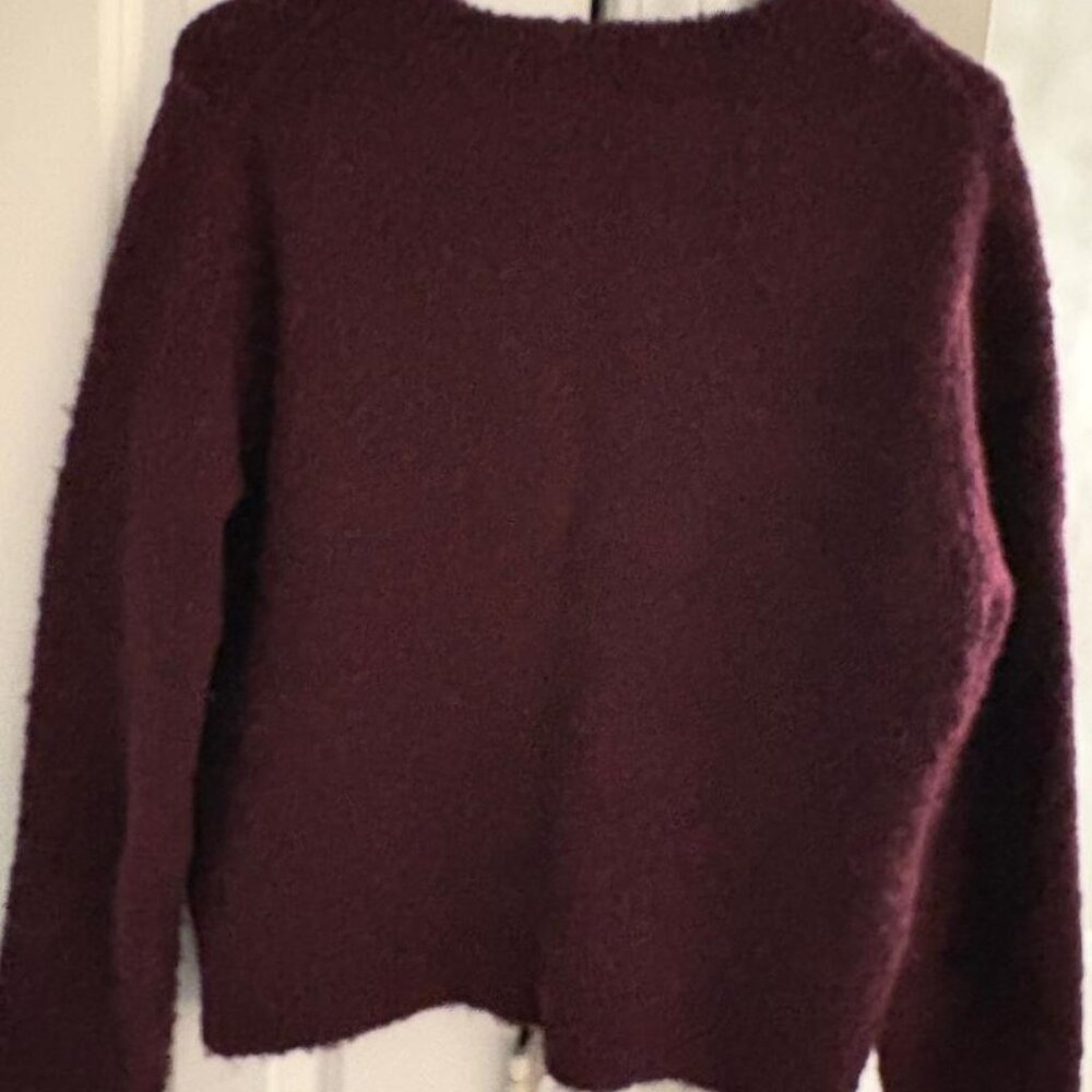 *NWT Evereve Z Supply Brooke Cardigan ~ Berrywine ~ SMALL - Picture 2 of 3